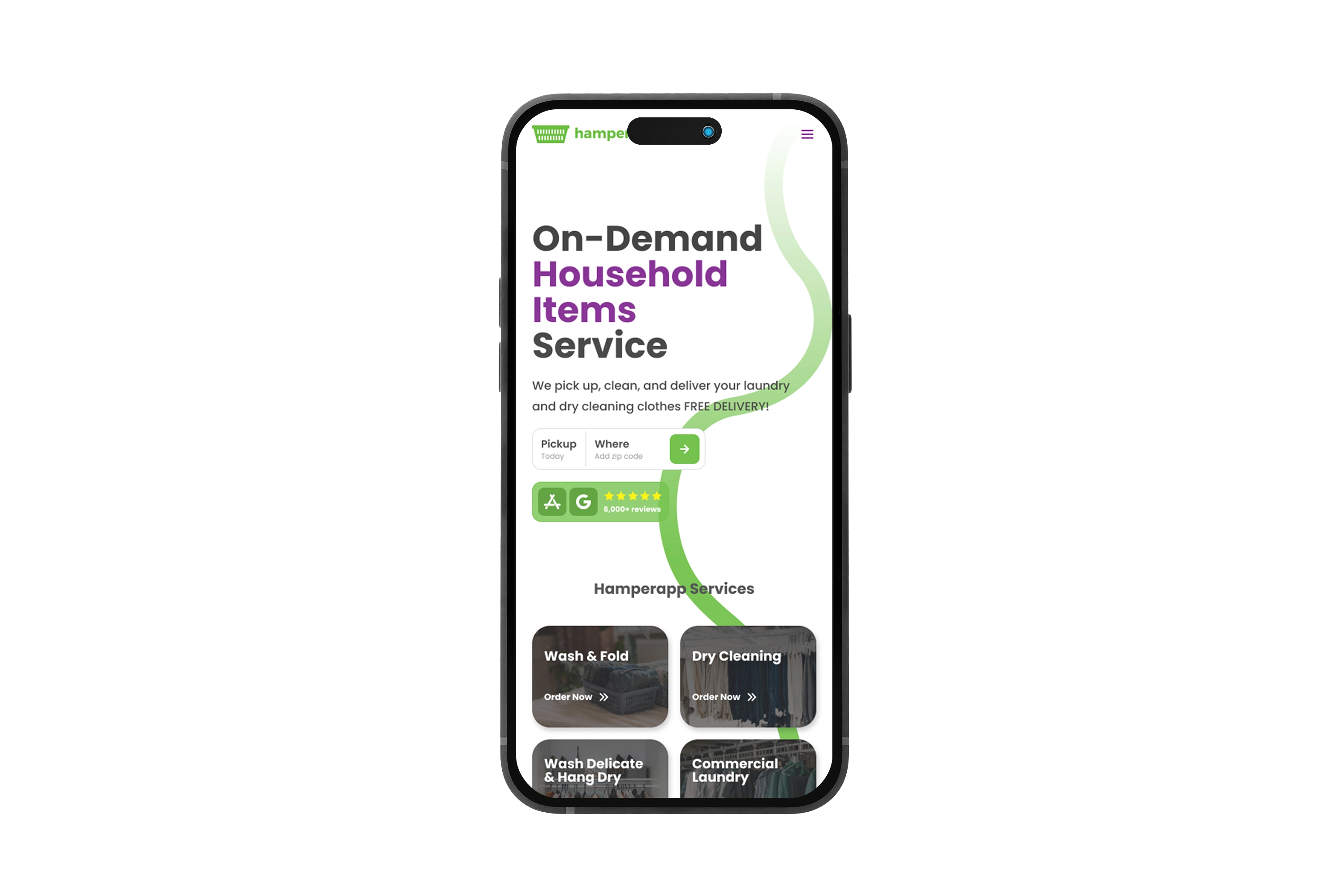 Hamperapp mobile